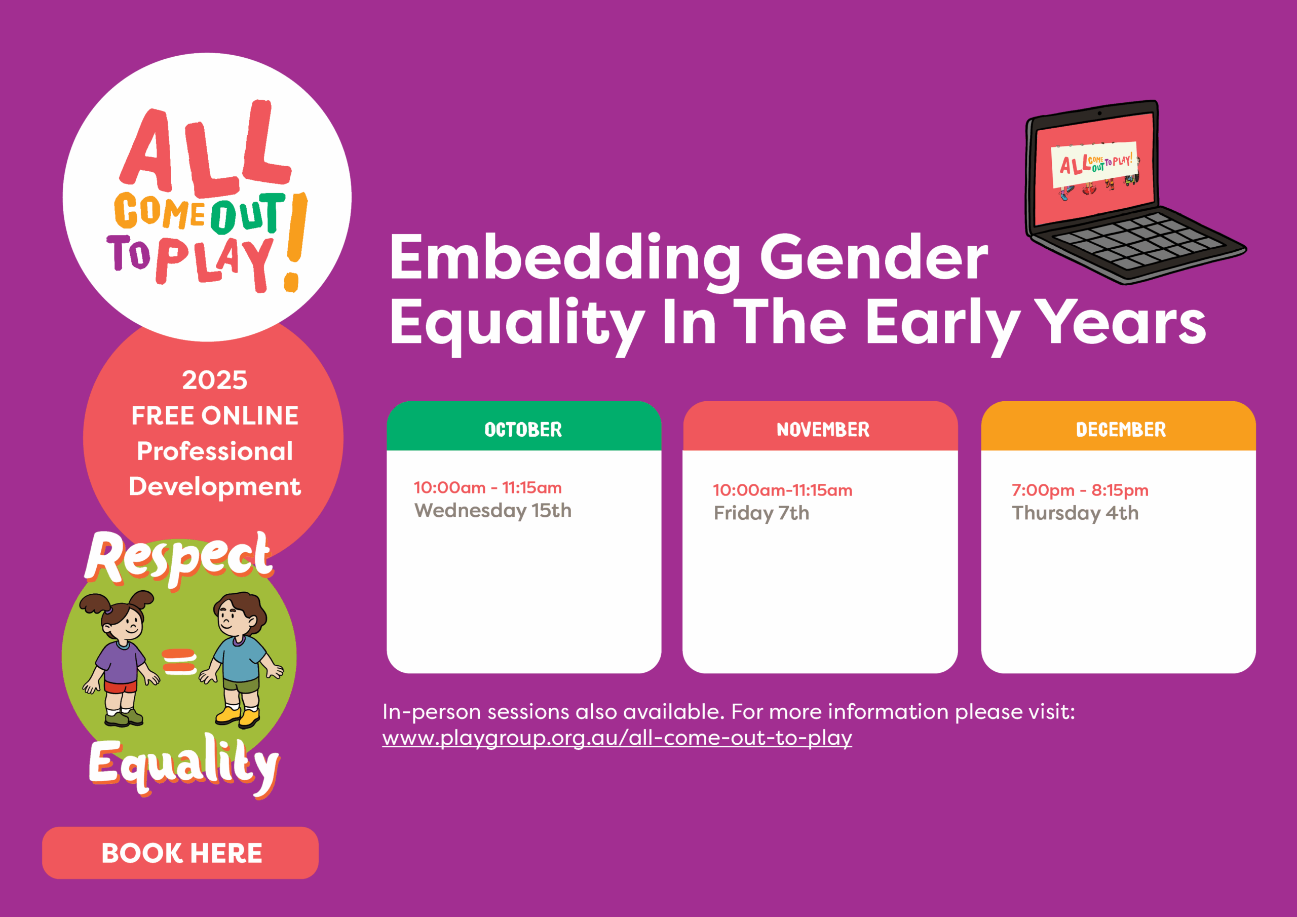 ACOTP Calendar OCT25